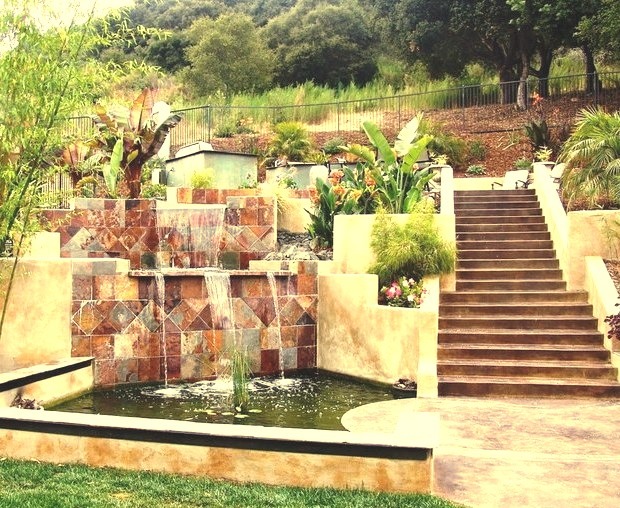 San Luis Obispo Pool Fountain